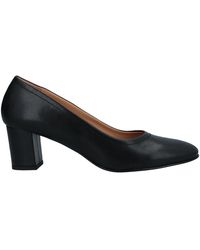 Escarpins Cuir Trussardi en coloris Noir Femme Chaussures Chaussures à talons Escarpins 