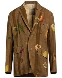 Uma Wang - Tan Blazer Linen - Lyst