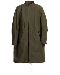 Givenchy - Military Overcoat & Trench Coat Cotton, Polyamide - Lyst