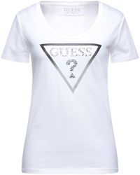 white guess t shirt