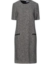 Amina Rubinacci Short Dress - Grey