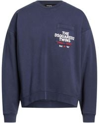 DSquared² - Slate Sweatshirt Cotton - Lyst