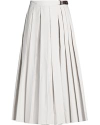 MAX&Co. - Midi Skirt - Lyst
