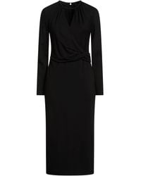 Giorgio Armani - Midi Dress Viscose, Polyamide, Elastane - Lyst