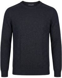 Roberto Collina - Charcoal Sweater Merino Wool - Lyst