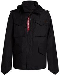 Alpha Industries - Jacket Cotton, Polyester - Lyst