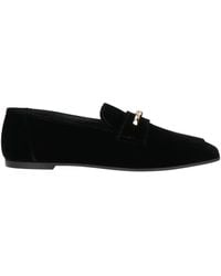 Emporio Armani - Loafers Textile Fibers - Lyst