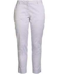 Rossopuro - Pants Cotton, Elastane - Lyst