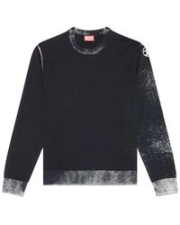 DIESEL - Maglione K-Larence-B con stampa - Lyst