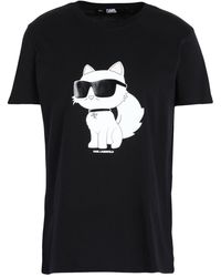 Karl Lagerfeld - T-shirt 'ikonik 2.0 Choupette' - Lyst