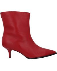 Tipe E Tacchi Ankle Boots - Red