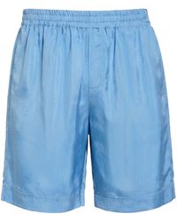MSGM - Shorts & Bermuda Shorts Cupro - Lyst