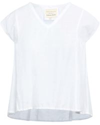 ALESSIA SANTI - Top Linen, Viscose, Modal - Lyst