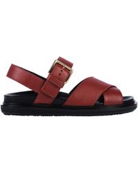Marni Sandalias - Rojo