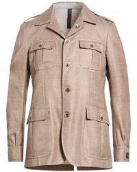 Tombolini - Jacket Virgin Wool, Silk, Linen - Lyst