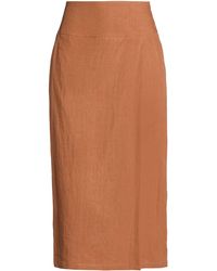 Eleventy - Maxi Skirt Linen - Lyst