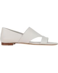 Tod's - Ivory Sandals Soft Leather - Lyst