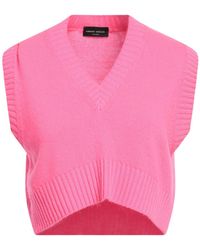 Roberto Collina - Fuchsia Sweater Merino Wool, Cashmere - Lyst