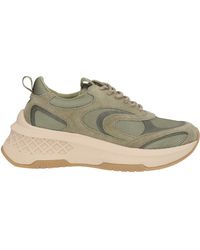 Emanuélle Vee - Military Sneakers Leather, Textile Fibers - Lyst