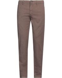 Siviglia - Herringbone Tapered Slim-Fit Chino Pants - Lyst