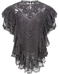 Isabel Marant - Top Cotton - Lyst