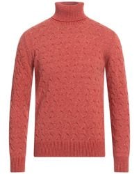 Abkost - Brick Turtleneck Virgin Wool - Lyst
