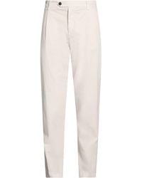 Liu Jo - Ivory Pants Cotton, Polyester, Elastane - Lyst