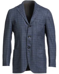 Kiton - Blazer Virgin Wool, Silk, Linen - Lyst