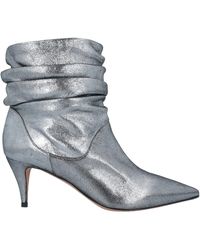 Pura López Ankle Boots - Metallic