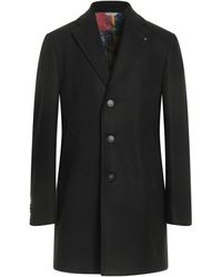 Manuel Ritz - Single-Breasted Wool-Blend Coat - Lyst