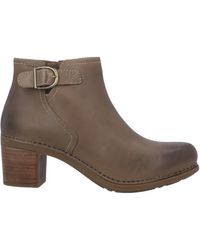 dansko gray booties