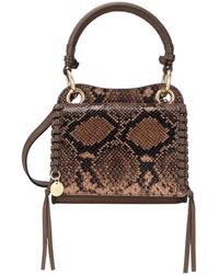 See By Chloé - Tilda Mini Crossbody Bag -- Cocoa Handbag Goat Skin, Bovine Leather - Lyst