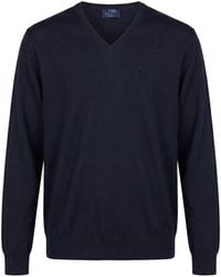 Fedeli - Midnight Sweater Virgin Wool - Lyst
