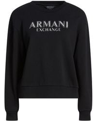 ARMANI EXCHANGE - Sweatshirt Organic Cotton - Lyst