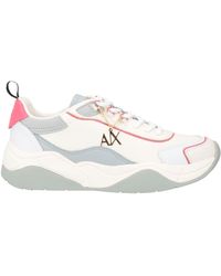 ARMANI EXCHANGE - Sneakers Cow Leather, Elastane, Polyamide - Lyst