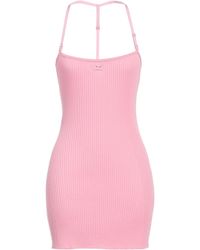 Courreges - Mini Dress Viscose, Polyester - Lyst