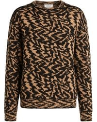 Laneus - Camel Sweater Wool, Polyamide, Polyacrylic, Alpaca Wool, Cashmere - Lyst