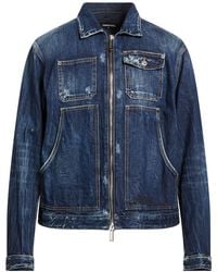 DSquared² - Denim Outerwear Cotton - Lyst