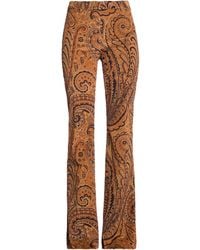 Etro - Pants Cotton, Elastane - Lyst
