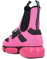 pink prada high tops