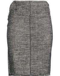 Hache - Midi Skirt Cotton, Polyamide - Lyst