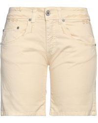 Please - Denim Shorts - Lyst