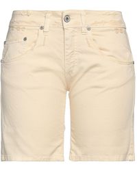 Please - Denim Shorts - Lyst