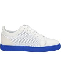 Christian Louboutin - Sneakers Leather, Textile Fibers - Lyst