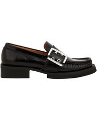 Ganni - Loafers Textile Fibers - Lyst