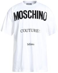 Moschino - Couture T-Shirt Organic Cotton - Lyst