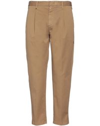 Berna - Khaki Pants Cotton, Elastane - Lyst