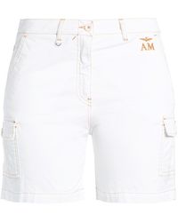 Aeronautica Militare - Shorts & Bermuda Shorts Cotton, Elastane - Lyst
