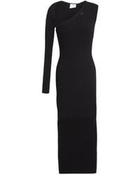 Courreges - Midi Dress Viscose, Polyester - Lyst