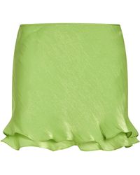 Priscavera - Mini Skirt Polyester - Lyst